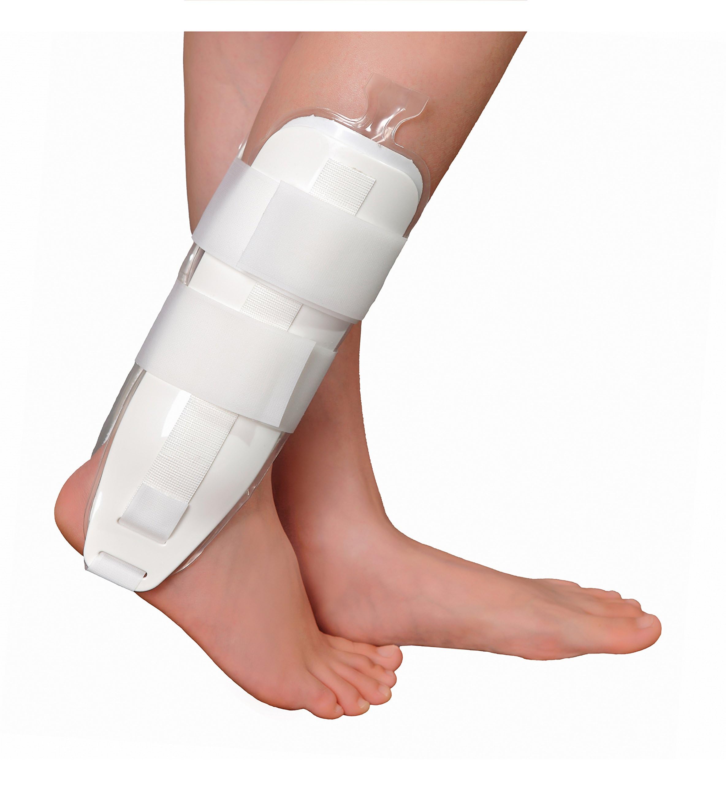 Air Stirrup Ankle Brace - Adjustable Support for Sprains & Injuries - Perfect for Running, Basketball & Sports Recovery