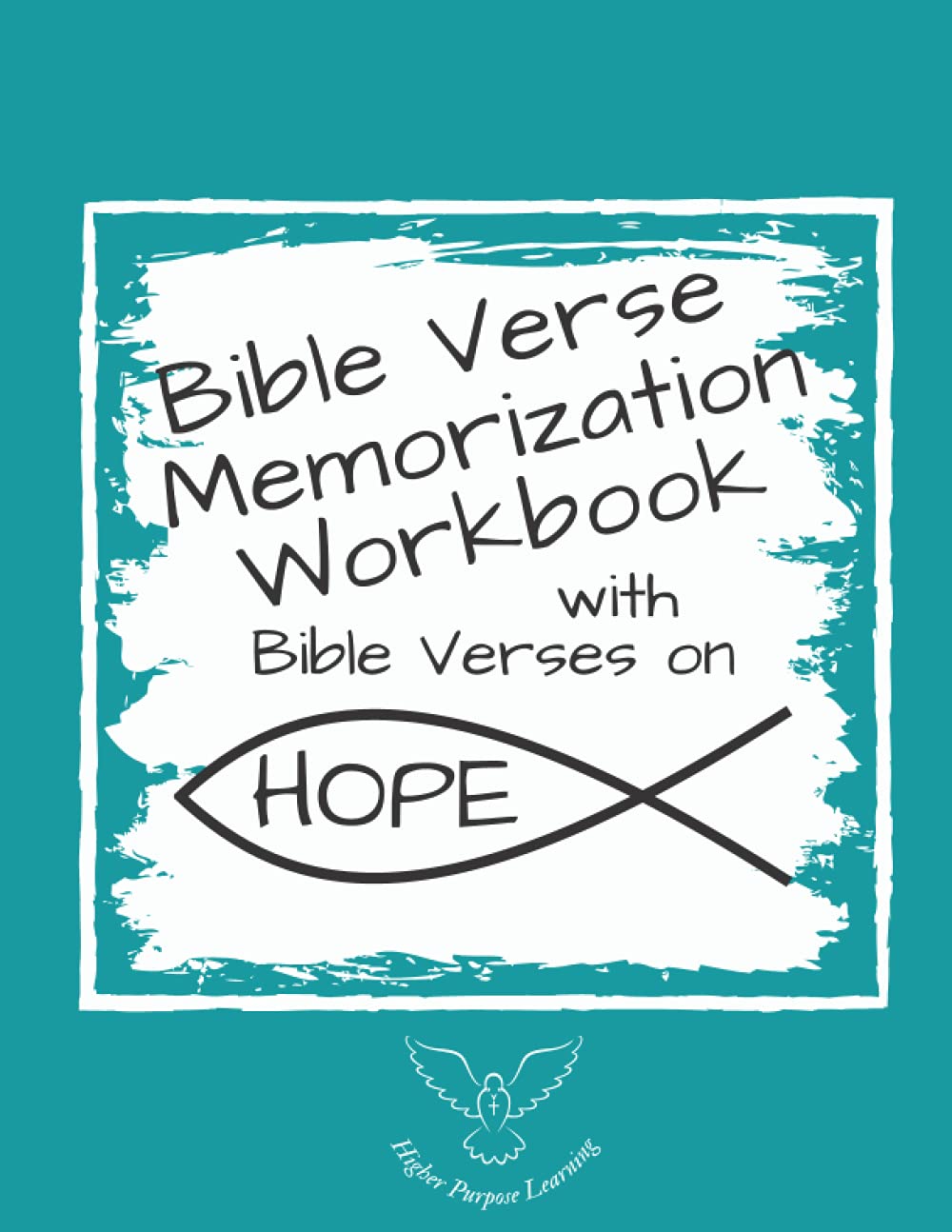 Bible Verse Memorization Workbook - Hope Themed Christian Study Notebook for Beginners | Scripture Study, Prayer & Spiritual Growth | Perfect for Daily Devotion, Bible Study Groups & Personal Reflection