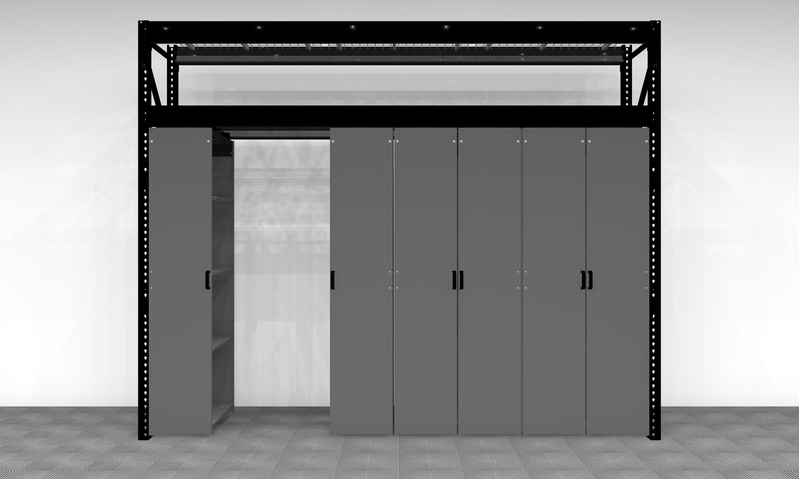 Levrack Heavy Duty Storage Shelving Units - Durable Metal Shelves for Garage, Warehouse & Home Organization