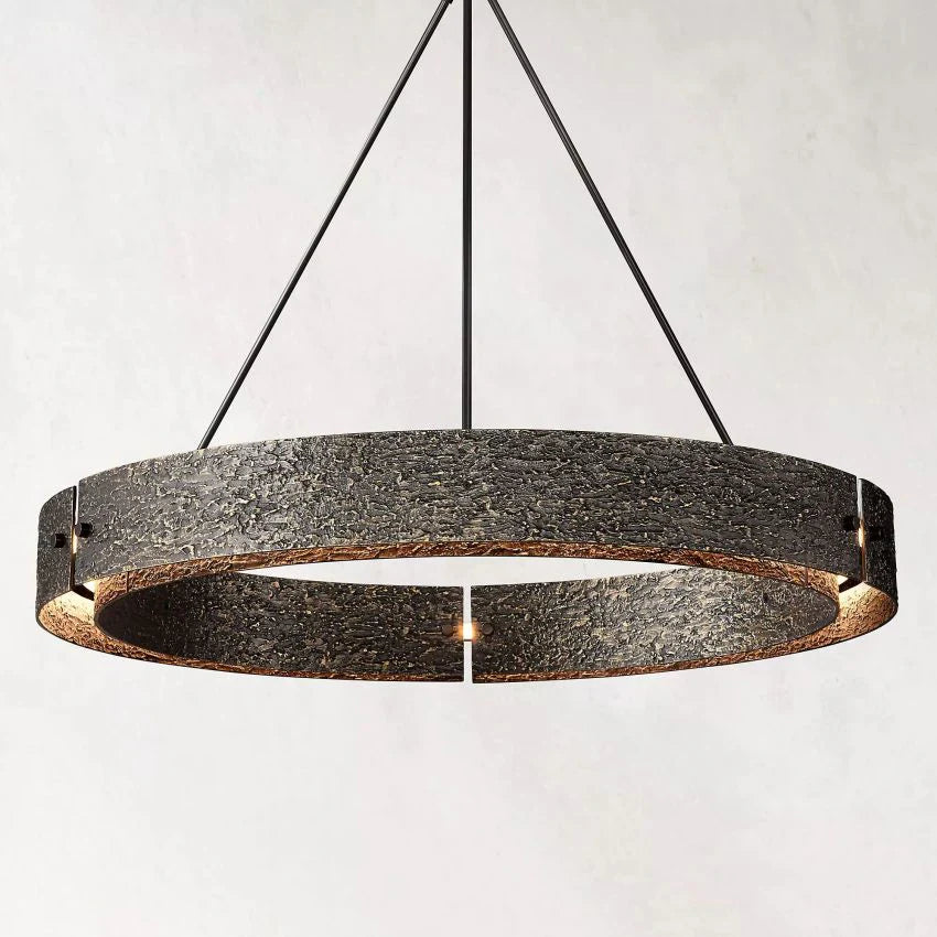Vicky 48-Inch Round Crystal Chandelier - Elegant Modern Ceiling Light Fixture for Dining Room, Living Room & Bedroom Lighting
