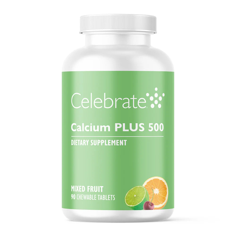 Calcium PLUS 500 Chewable Tablets - High Absorption Calcium Supplement with Vitamin D for Bone Health | Supports Strong Teeth & Joints | Ideal for Adults & Seniors | Perfect for Daily Nutrition & Active Lifestyle