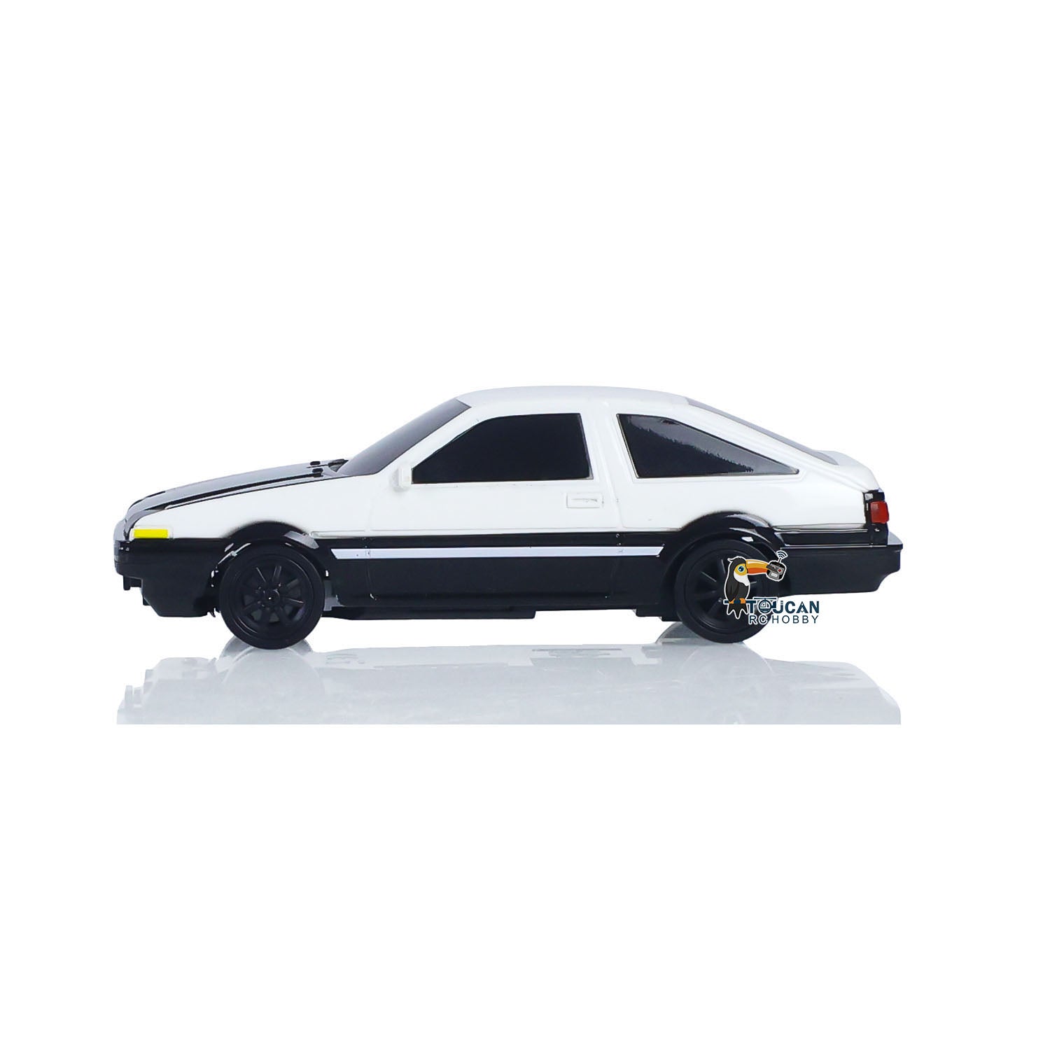 1/43 Scale 2.4Ghz High Speed RC Racing Car - AE86 Drift Vehicle 4WD Ready-to-Run Mini Model Toy with Battery - Perfect for Indoor Racing, Drift Competitions & Collectors (US Stock)