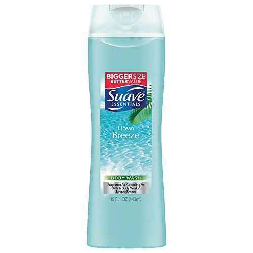 Suave Naturals Ocean Breeze Refreshing Body Wash - 12 Oz (Pack of 7) | Hydrating Shower Gel for Dry Skin, Moisturizing Bath & Shower Essential for Daily Use at Home or Gym