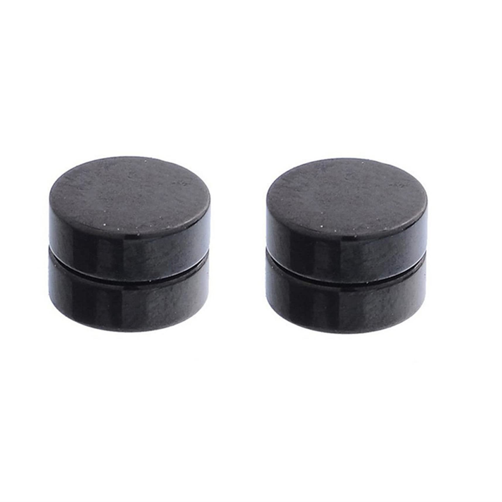 YYYJ Magnetic Stud Earrings for Men & Women - Hypoallergenic Stainless Steel Non-Piercing Earrings - No Needle Clip-On Fashion Jewelry - Perfect for Work, Parties & Everyday Wear