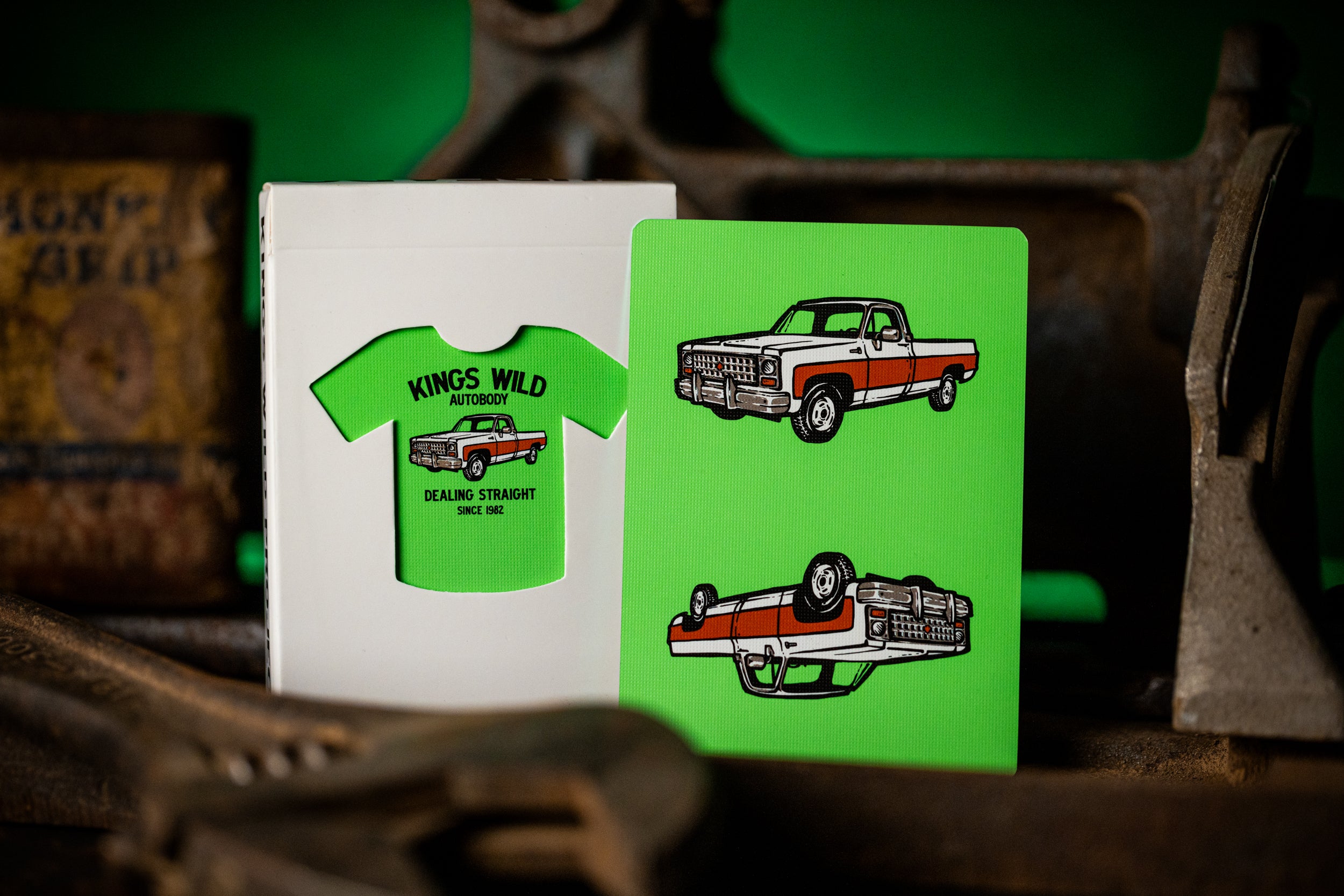 Premium KW Auto Body Threads Deck Luxury Playing Cards - Elegant Design for Poker, Blackjack & Magic Tricks | Perfect for Game Nights, Casino Parties & Collectors