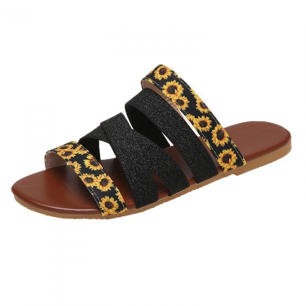 Women's Comfortable Slip-On Sandals - Open Toe Flat Cork Slides for Casual Wear | Breathable Summer Shoes for Indoor & Outdoor Use | Perfect for Beach, Pool, Vacation, Walking & Everyday Comfort | Ideal for Travel, Shopping, Lounging at Home | Great for Garden, Yoga, and Coffee Dates