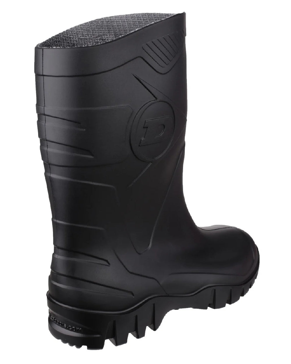 Dunlop Dee Calf Length Waterproof Rain Boots for Women - Comfortable Rubber Wellington Boots for Gardening, Farming & Outdoor Activities