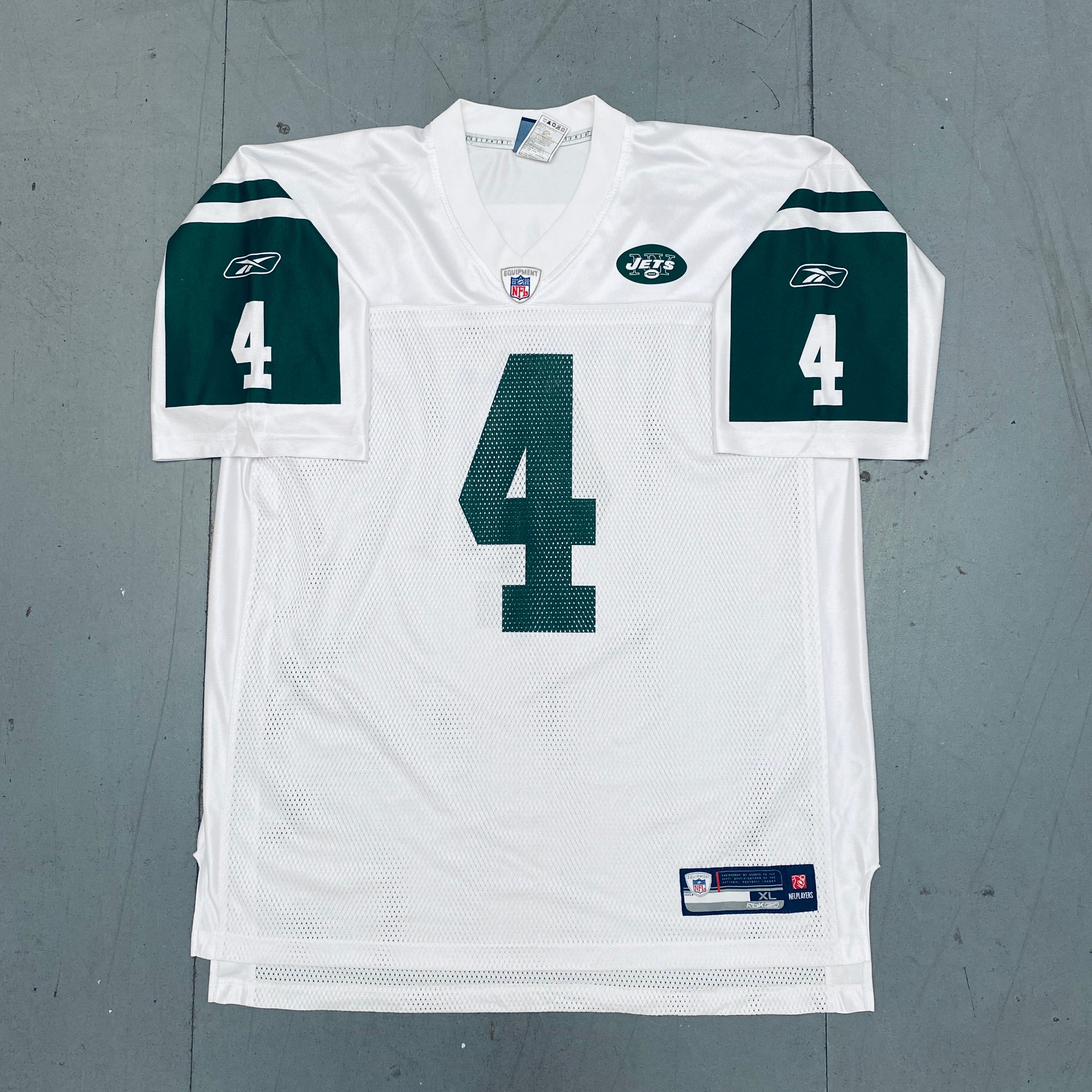 New York Jets Brett Favre 2008/09 NFL Jersey - XL Size - Authentic Football Fan Gear for Game Day & Sports Collectibles