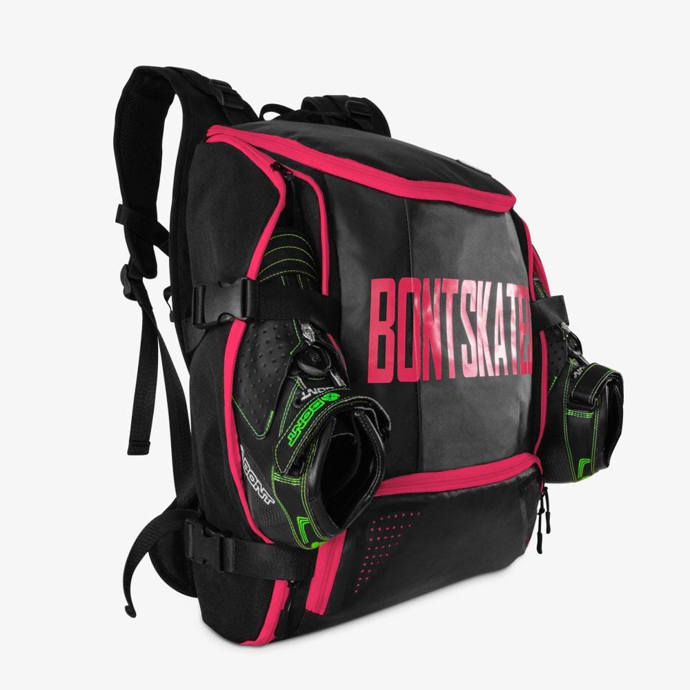 Bont Skate Backpack - Durable Roller Skating Backpack for Men & Women - Perfect for Skateboarding, Roller Derby & Outdoor Sports Gear Storage