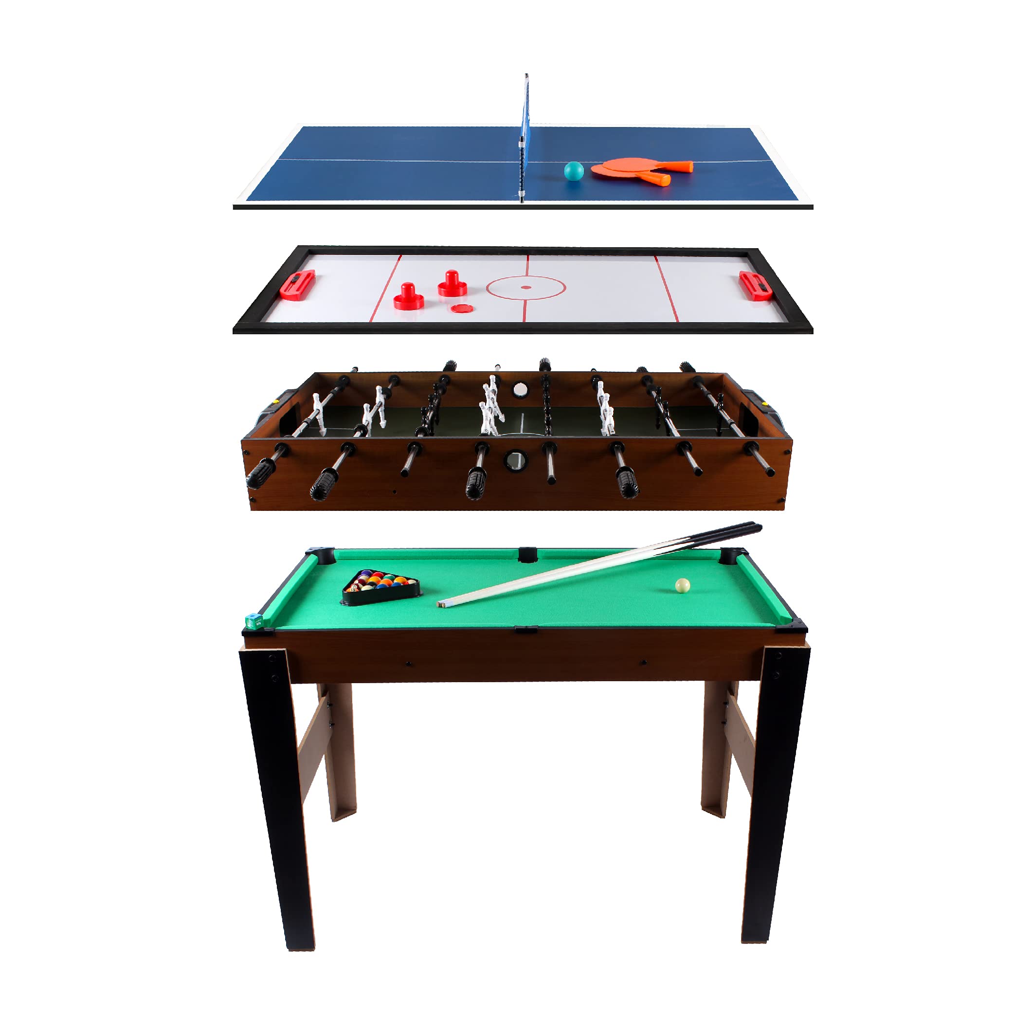 Calma Dragon XJ6612 4-in-1 Multi-Game Table Set (42