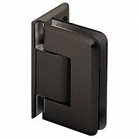 Oil Rubbed Bronze Offset Wall Mount Adjustable Pinnacle Hinge - Heavy Duty Cabinet Door Hinge for Kitchen, Bathroom & Furniture Installation