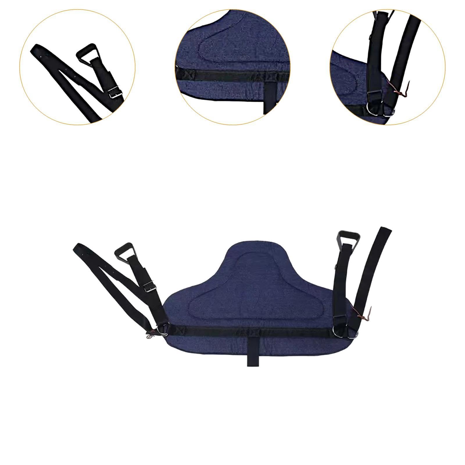 Kokiya Anti-Slip Western Saddle Pad for Horses - Comfortable Riding Seat Saver for Trail Riding, Training & Show Jumping