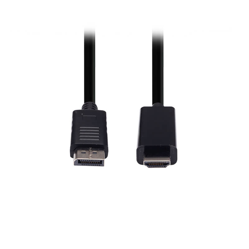 Dynamix DisplayPort 1.2 to HDMI 2.0 Adapter Cable 3M (10ft) - 4K 60Hz HDR Video & Audio Converter for PC, Laptop, Monitor, TV - Home Office & Gaming Setup