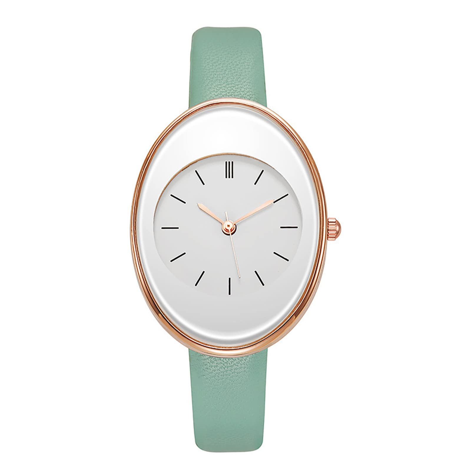 Elegant Women's Leather Quartz Watch - Classic Analog for Business & Daily Wear
