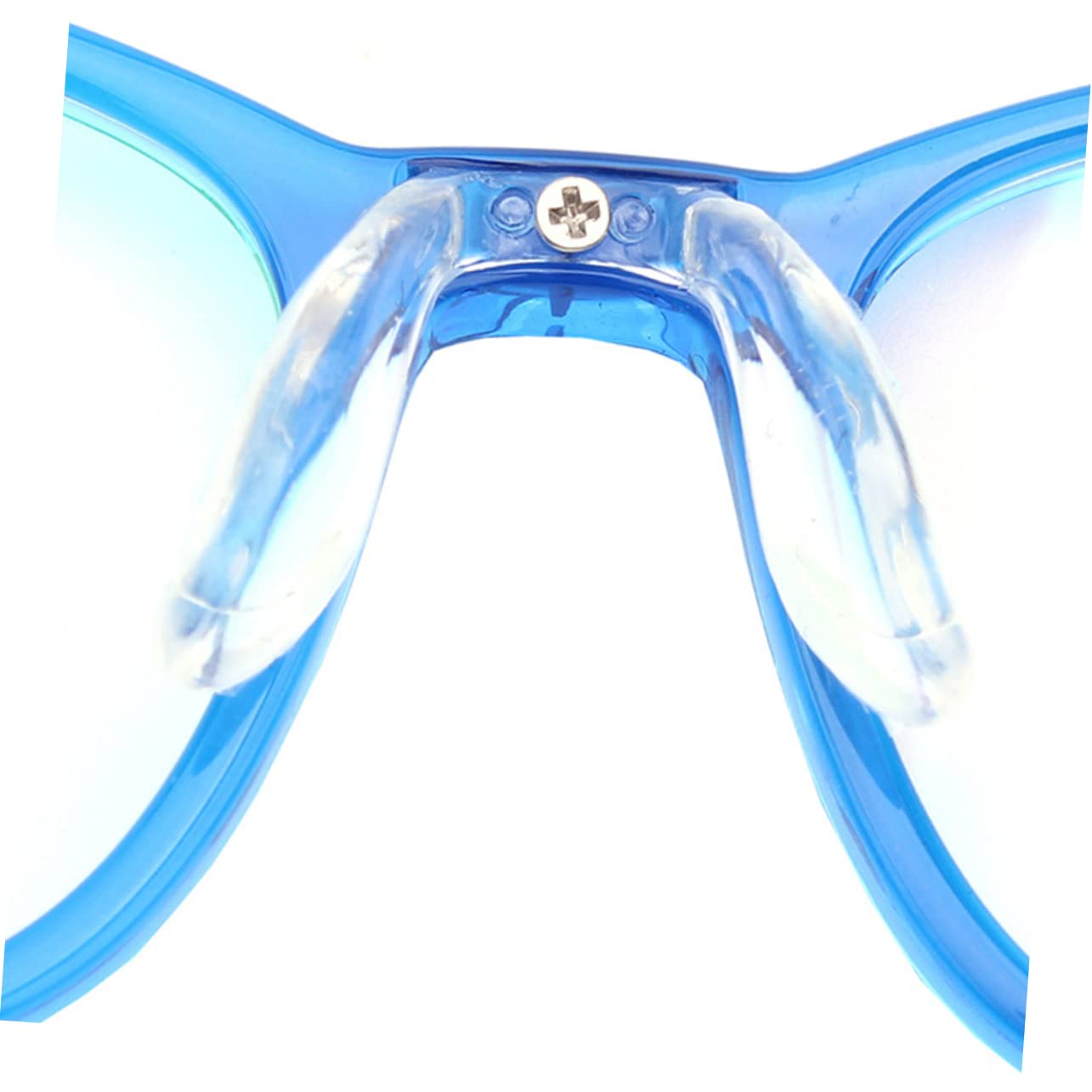 Hoement 4-Pack Interchangeable Glasses Nose Pads - Soft Silicone Eyeglass Frame Accessories for Comfort & Support - Perfect for Reading, Computer Use, and Daily Wear