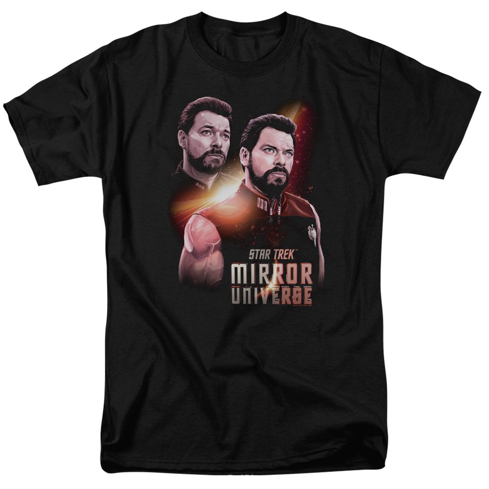 Star Trek Mirror Riker Unisex T-Shirt for Men & Women | Sci-Fi TV Show Merchandise | Perfect for Cosplay, Conventions & Everyday Wear