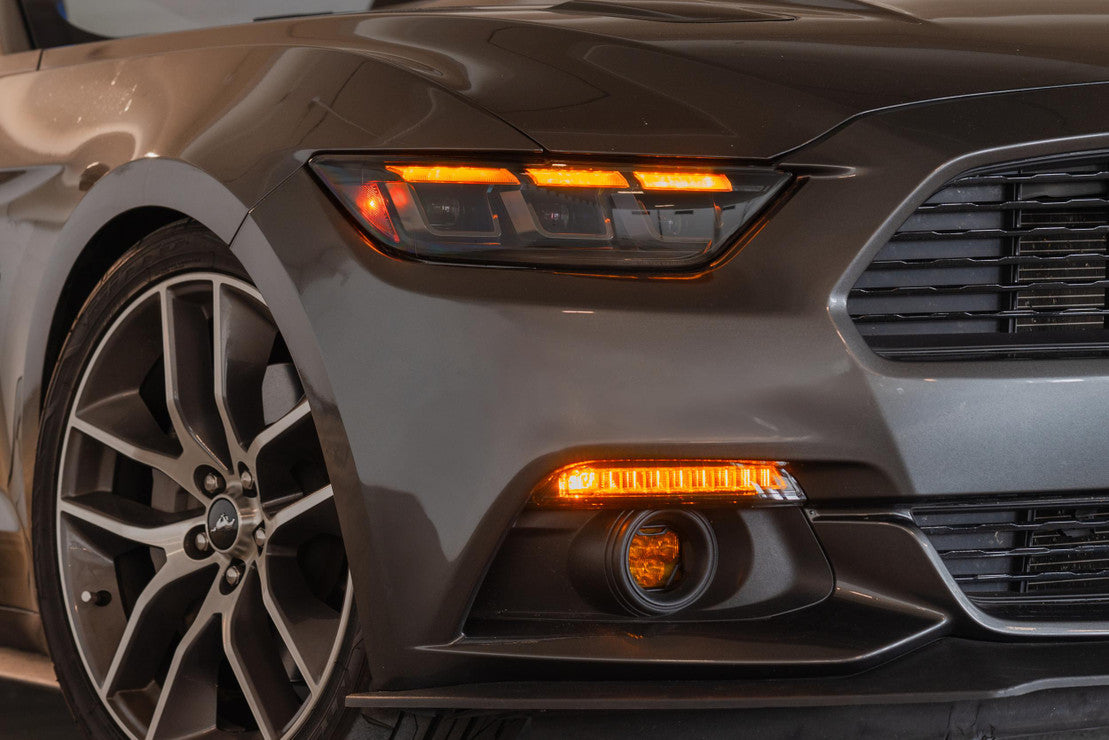 Ford Mustang (2015-2017) XB LED Headlights GEN II - High Performance Replacement Headlights for Night Driving & Car Shows