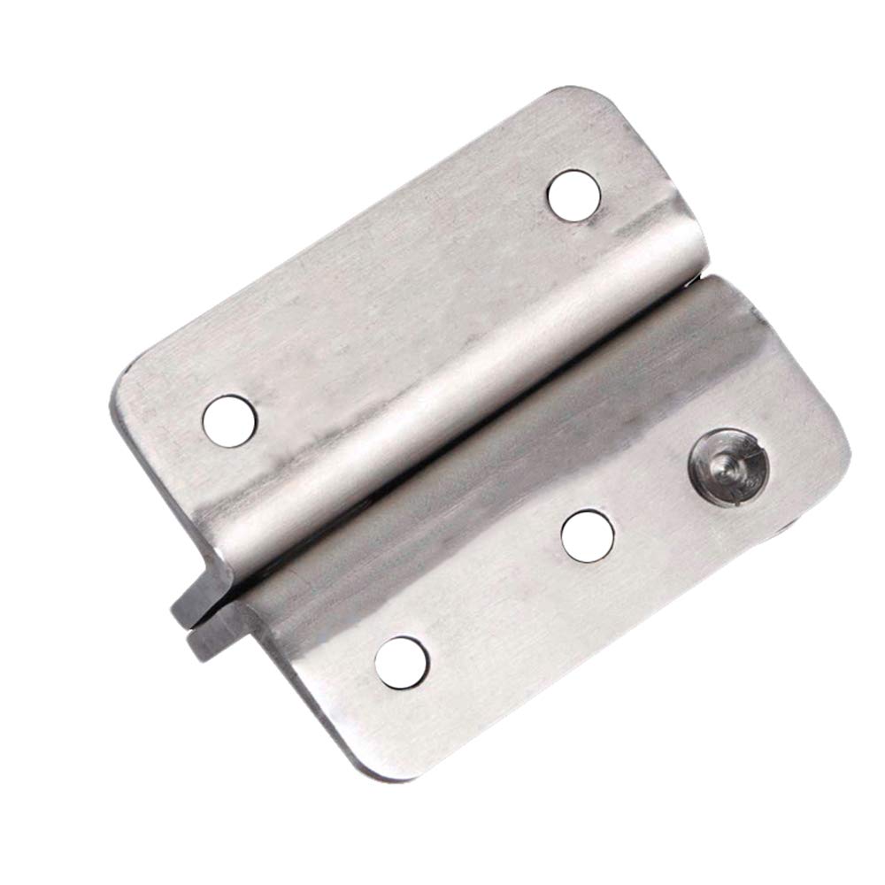 Premium Stainless Steel Latch Hasp - Heavy Duty Safety Door Lock (2 Pack) - Left Open Design for Secure Storage, Sheds, Toolboxes & Cabinets
