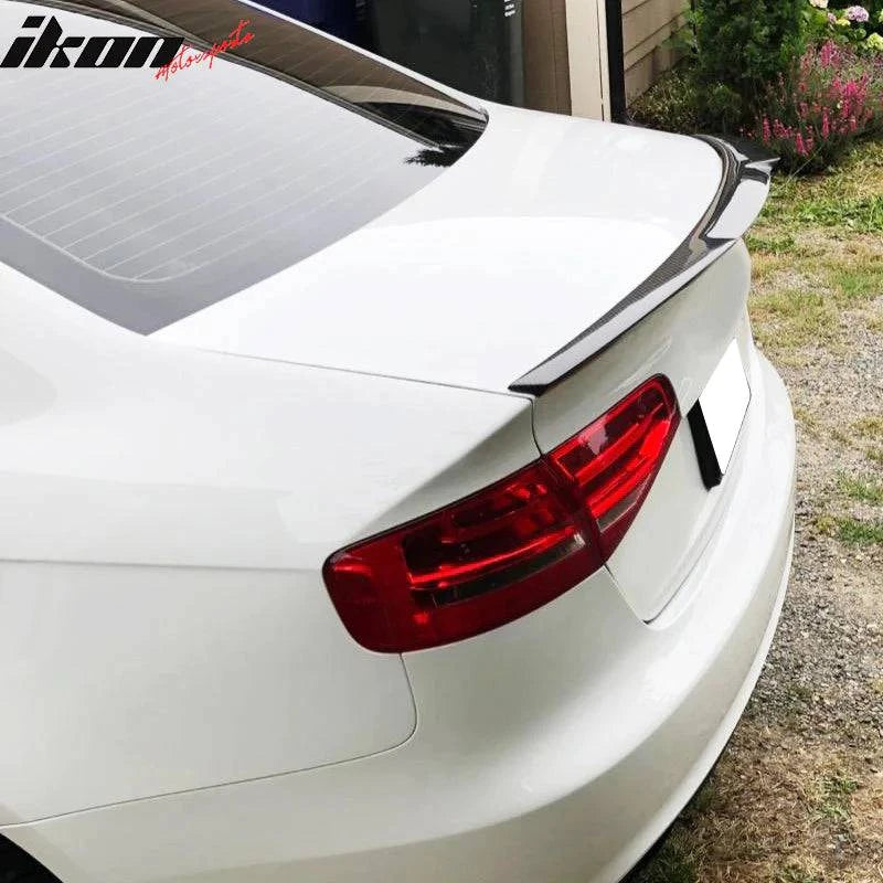 2013-2016 Audi A4 Quattro B8.5 Sedan V-Style Trunk Spoiler - 4 Door Rear Lip Spoiler for Enhanced Aerodynamics & Sporty Look | Perfect for Car Enthusiasts & Street Racing