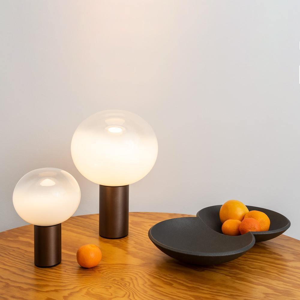 Laguna Table Lamp - Modern LED Nightstand Lamp with USB Port, Adjustable Brightness for Bedroom, Living Room & Office - Perfect for Reading, Relaxing & Decor