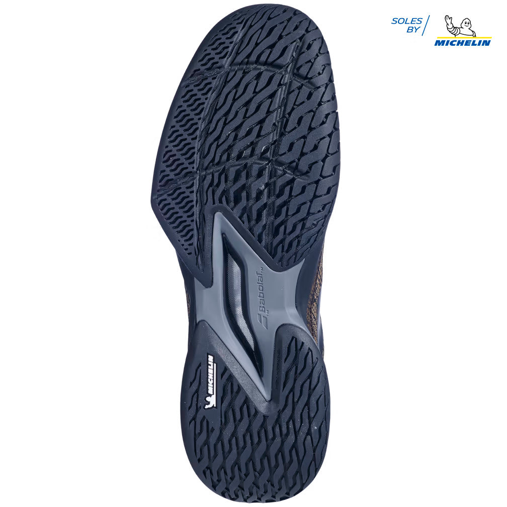 Babolat Jet Mach 3 Wide Men's Pickleball Shoes - All Court Tennis Shoes for Men with Comfort & Support - Perfect for Indoor & Outdoor Pickleball, Tennis & Court Sports