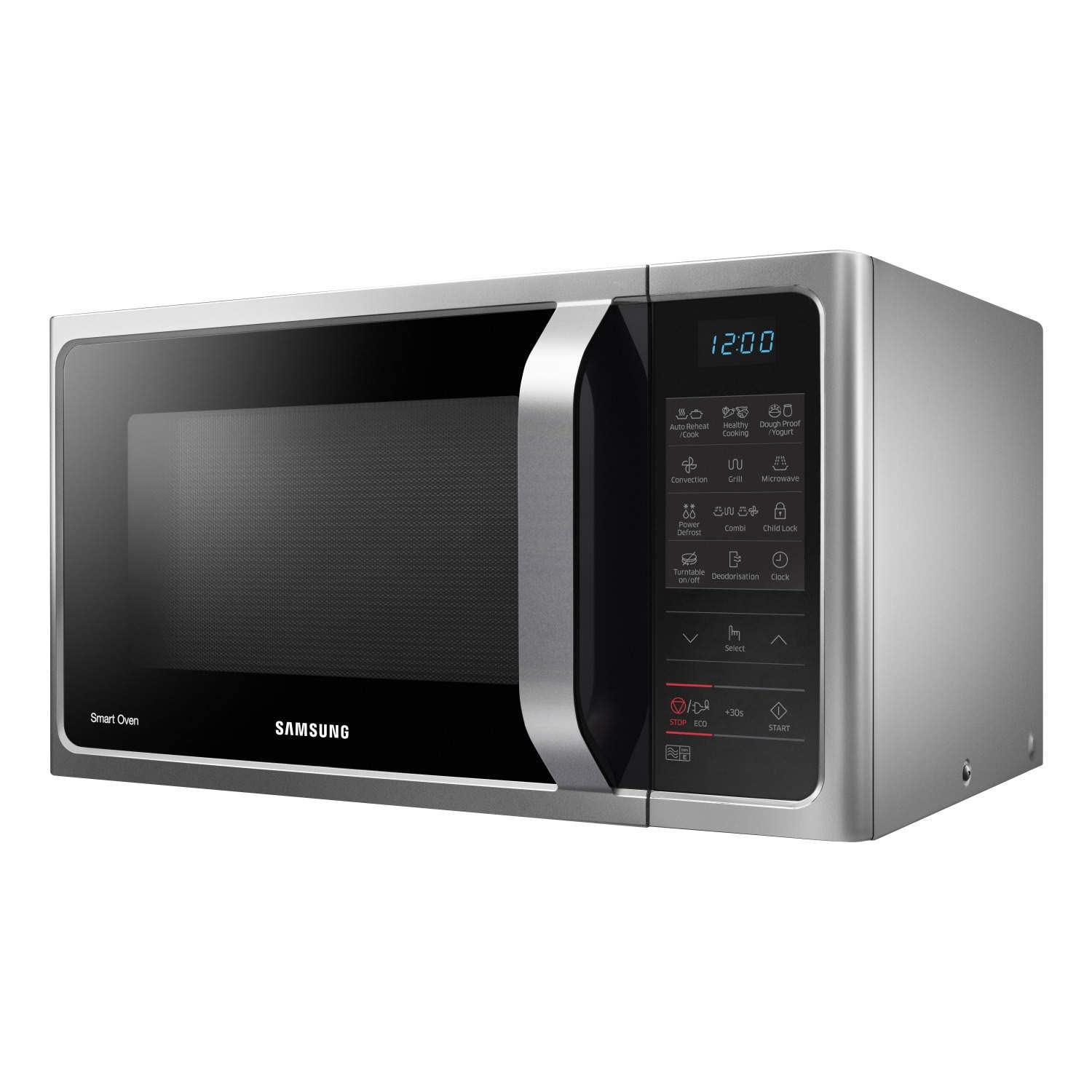 Samsung MC28H5013AS 900W 28L Silver Combination Microwave Oven - Perfect for Baking, Grilling & Quick Meals in Small Kitchens