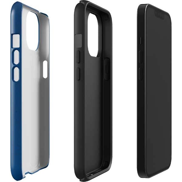 Skinit Impact Phone Case for iPhone 15 Plus - Officially Licensed NHL New York Rangers Distressed Design | Protective Cover for Hockey Fans | Perfect for Game Days & Everyday Use
