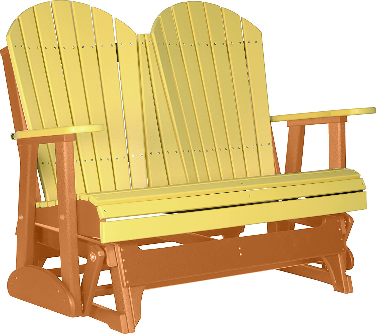 Yellow on Tangerine