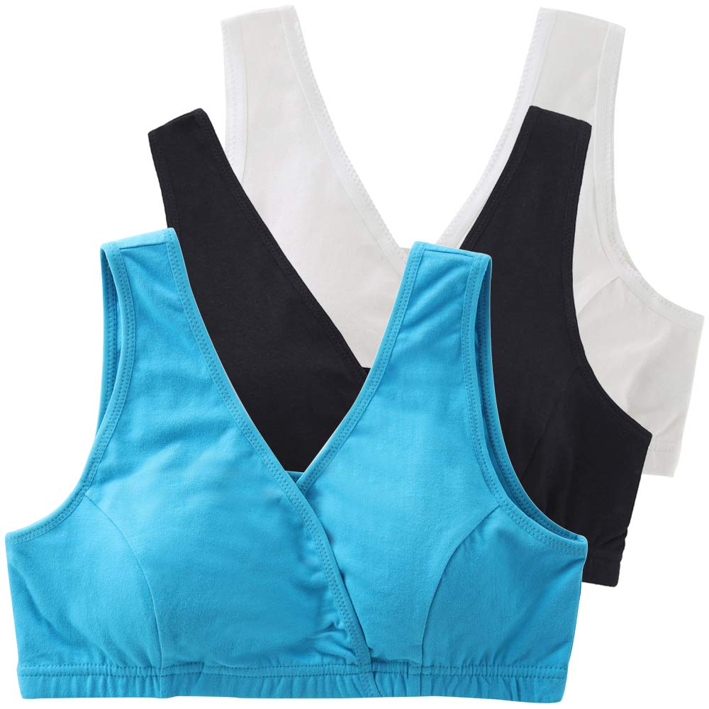 Topwhere Women's Cotton Tank Sleep Bra - Comfortable Maternity & Nursing Bra for Breastfeeding Mothers - Perfect for Sleeping, Lounging and Postpartum Recovery
