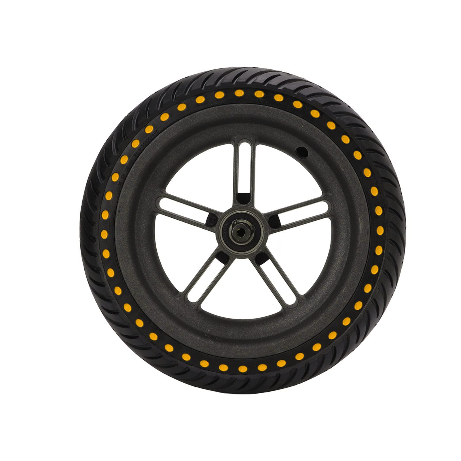 Dilwe Electric Scooter Rear Tire - Aluminum Alloy Hub & Rubber Wheel Replacement for Xiaomi M365 1S Lite - Perfect for Commuting, Campus Travel & Urban Mobility