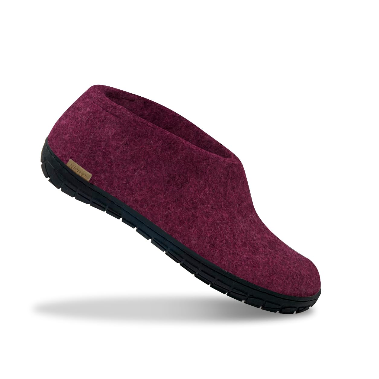 Glerups Unisex Wool Slippers with Rubber Sole - Indoor/Outdoor Comfortable House Shoes for Men & Women | Perfect for Home, Office, and Backyard Relaxation