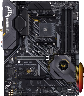 ASUS TUF Gaming X570-PLUS (Wi-Fi) AMD AM4 ATX Motherboard - High Performance for Gaming, Streaming & Content Creation | Perfect for PC Builders & Enthusiasts