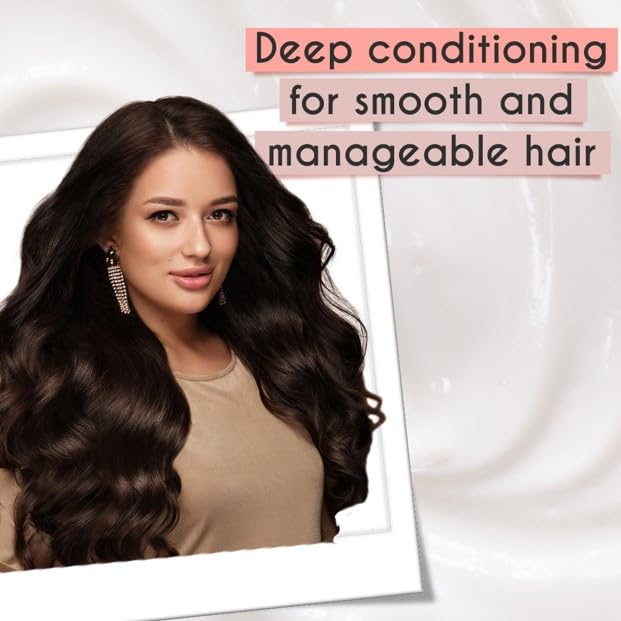 SESA Deep Conditioning Hair Mask - Intense Repair & Nourishment Treatment for Frizz-Free, Soft & Shiny Hair - 200g - Perfect for Damaged, Dry & Color-Treated Hair at Home or Salon