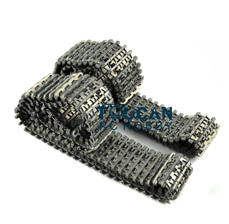 Henglong 1/16 Scale Metal Tracks for German Tiger I 3818 & Panther 3819 RC Tanks - Durable Upgrade Parts for Radio Control Tank Models - Perfect for Military Enthusiasts and Collectors