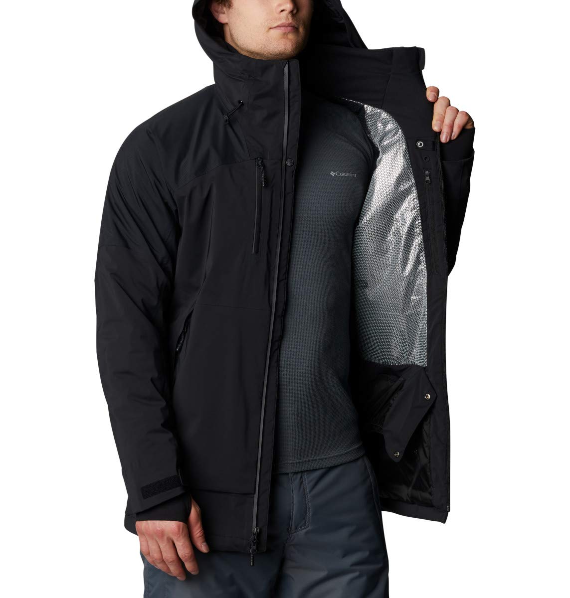Columbia Men's Standard Wild Card Jacket - Waterproof Windbreaker for Hiking, Camping & Outdoor Adventures