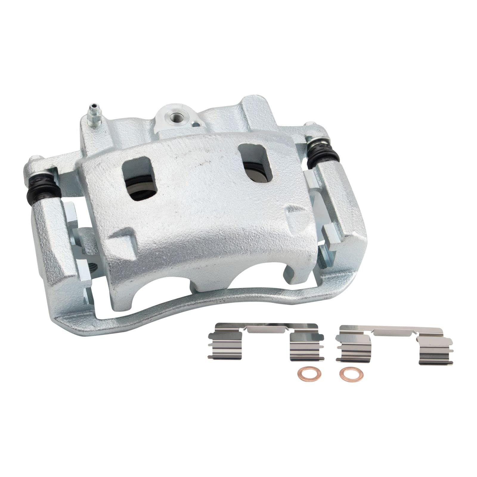 High-Performance Front Brake Pad & Rotor Kit - Ceramic Vented Brake Pads & Rotors - Compatible with 2004-2005 INFINITI QX56, 2005 Nissan Armada, 2004 Pathfinder Armada, TITAN - Perfect for Smooth Stops & Heavy-Duty Towing