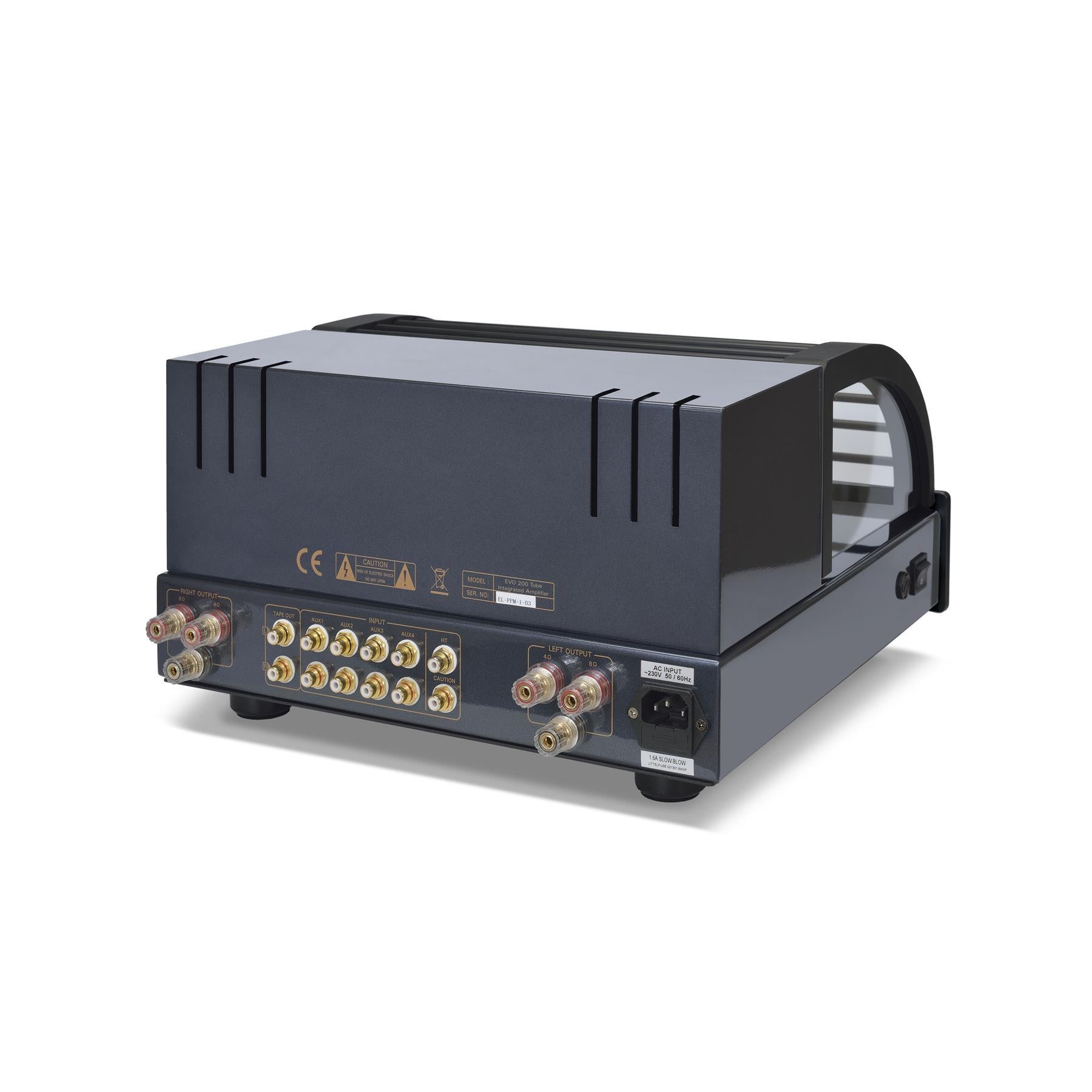 PrimaLuna EVO 200 Integrated Tube Amplifier - High-End Vacuum Tube Stereo Amp for Audiophiles | Perfect for Home Theater & Music Listening Rooms