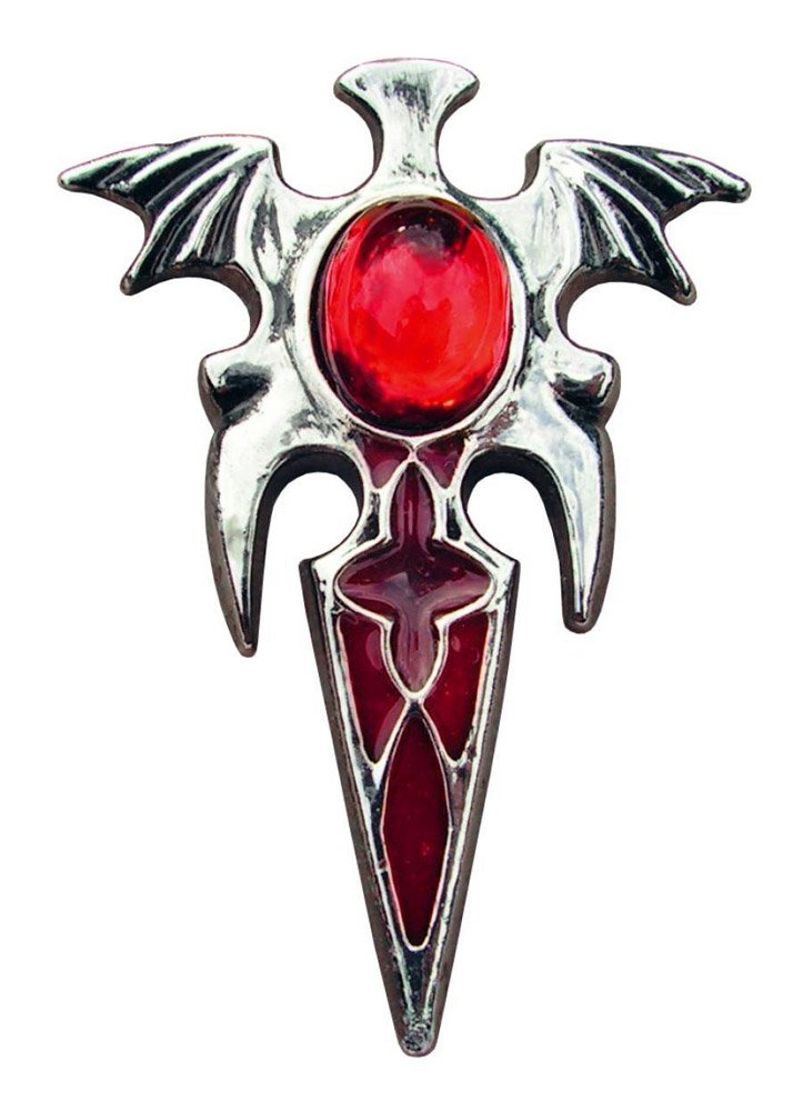 Vampire Blood Amulet Pendant - Gothic Jewelry for Nightlife & Parties
