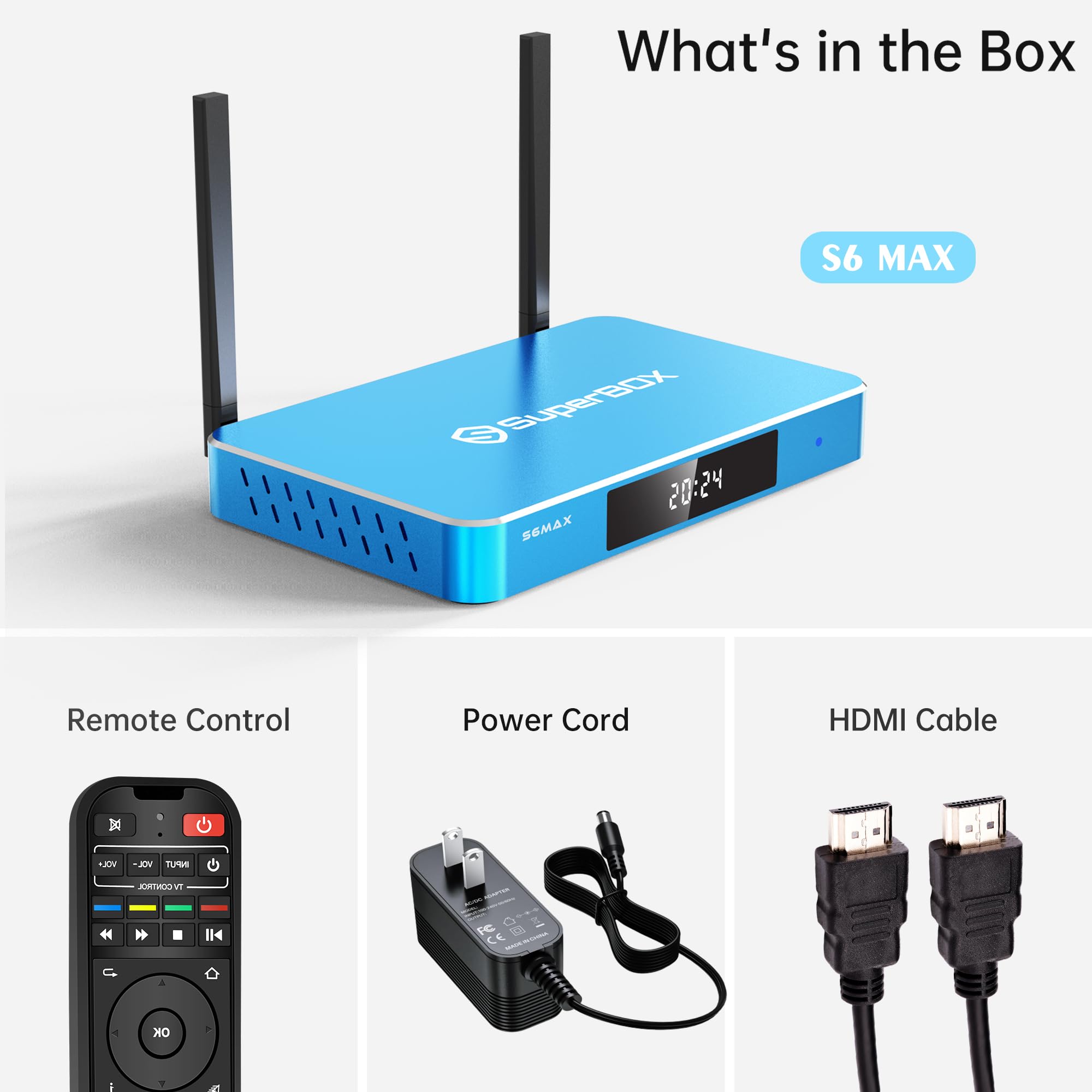 2025 Version 6K HDR Streaming Media Player - Watch Movies, TV Shows & Sports with Voice Remote | Perfect for Home Theater & Entertainment Systems