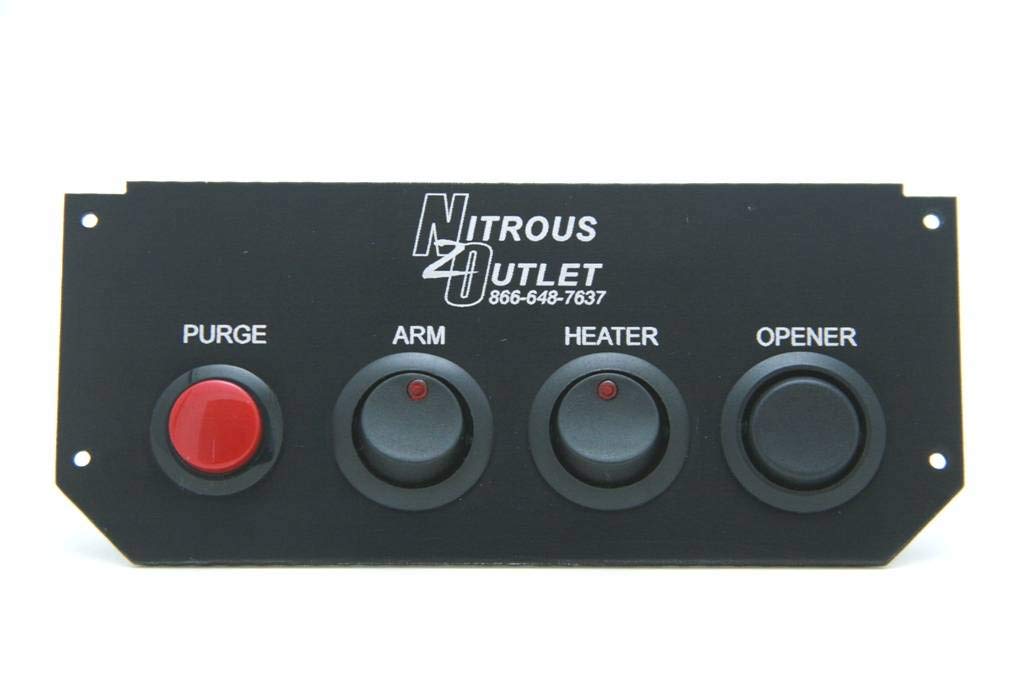 Nitrous Outlet Switch Panel for 1979-1986 Ford Mustang - Custom Ashtray Replacement with Toggle Switches - Perfect for Racing & Car Modifications