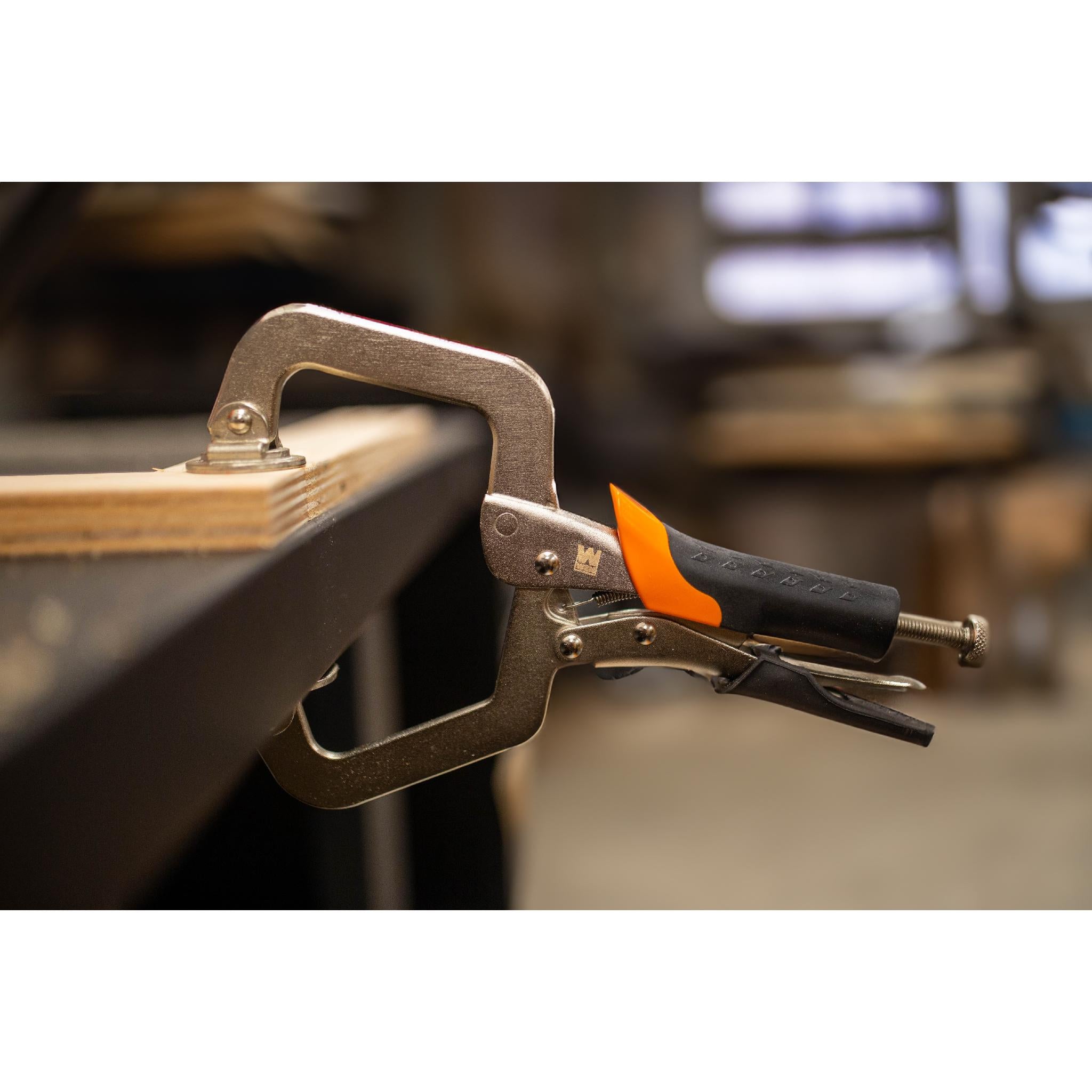 WEN CL327F 3 Inch Face Clamp for Woodworking, Pocket Hole Joinery, Cabinet Making - Perfect for DIY Projects and Professional Carpentry