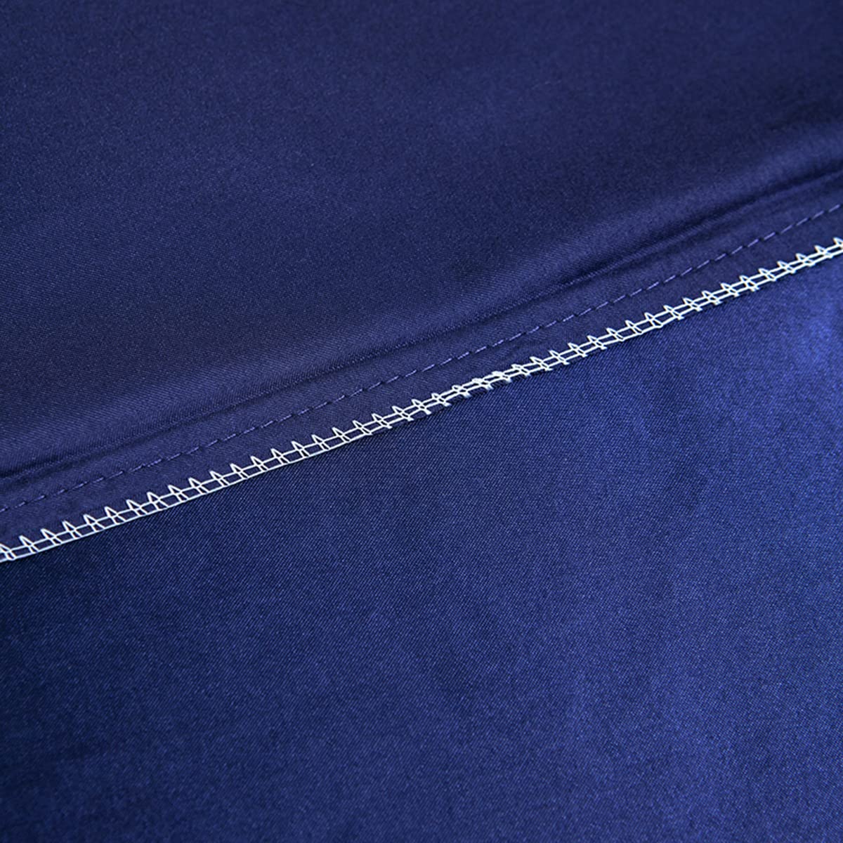 Premium Queen Fitted Sheet - Deep Pocket Microfiber Bottom Sheet - Fade & Shrink Resistant, Durable & Easy Care - 1 Piece (Queen Size, Blue) - Perfect for Master Bedroom, Guest Room & Vacation Homes