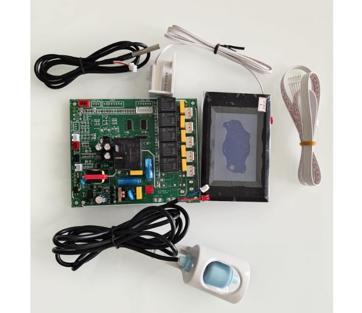 Vevor Coolski Cotlin Compatible Ice Maker Control Board with Touch Screen Display Main Board & Sensors - Replacement Part for Commercial & Home Ice Machines - Perfect for Restaurants Bars Offices & DIY Repairs