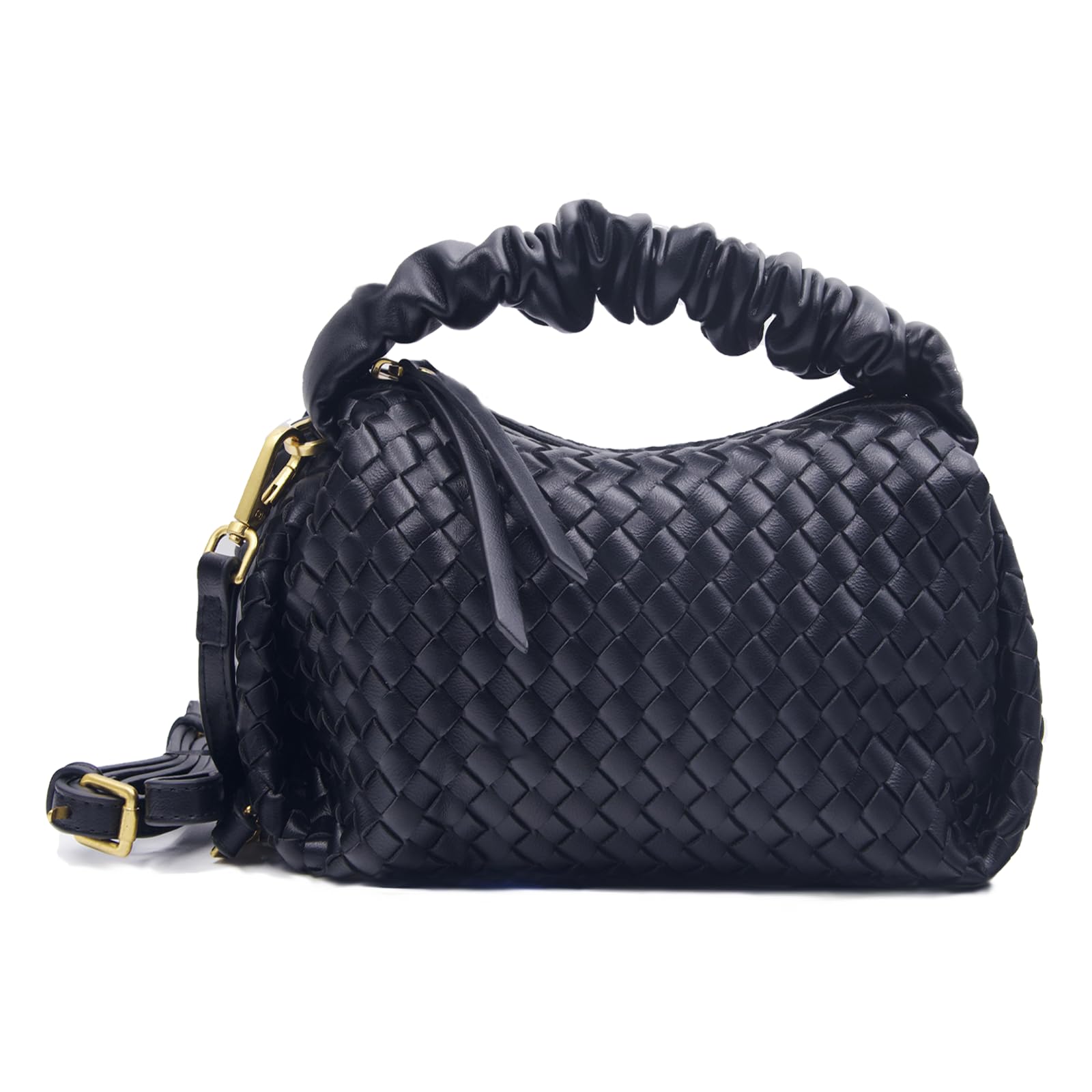 Stylish Vegan Leather Crossbody Bags for Women - Small Woven Purses & Evening Clutch Handbags | Perfect for Date Nights, Parties & Casual Outings