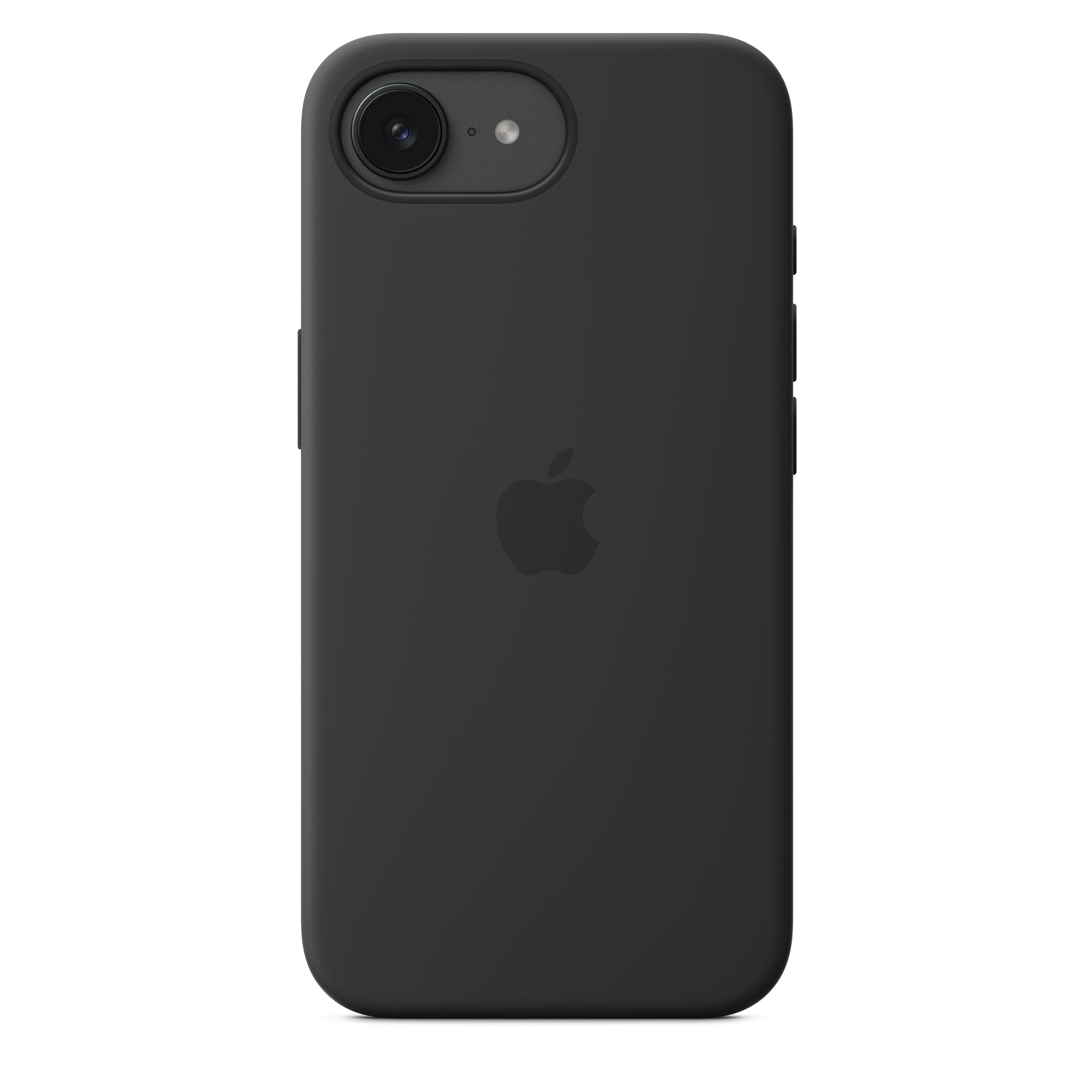 Premium Silicone Case for iPhone 16e - Slim Fit Shockproof Cover, Black | Perfect for Daily Protection, Gym & Outdoor Activities