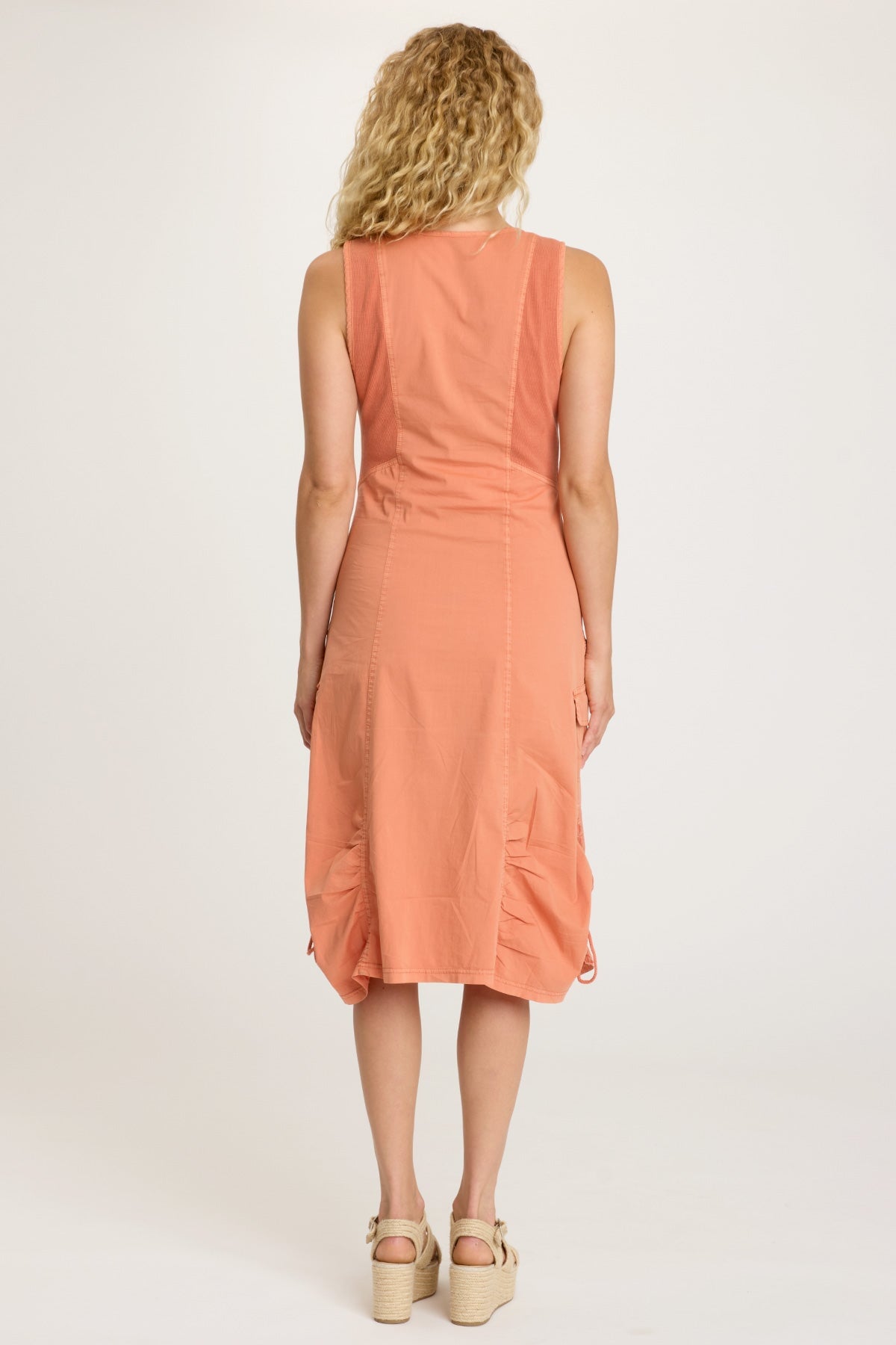 Janelle Dress in Afterglow Pigment - Elegant Women's Flowy Maxi Dress for Summer, Beach, and Special Occasions