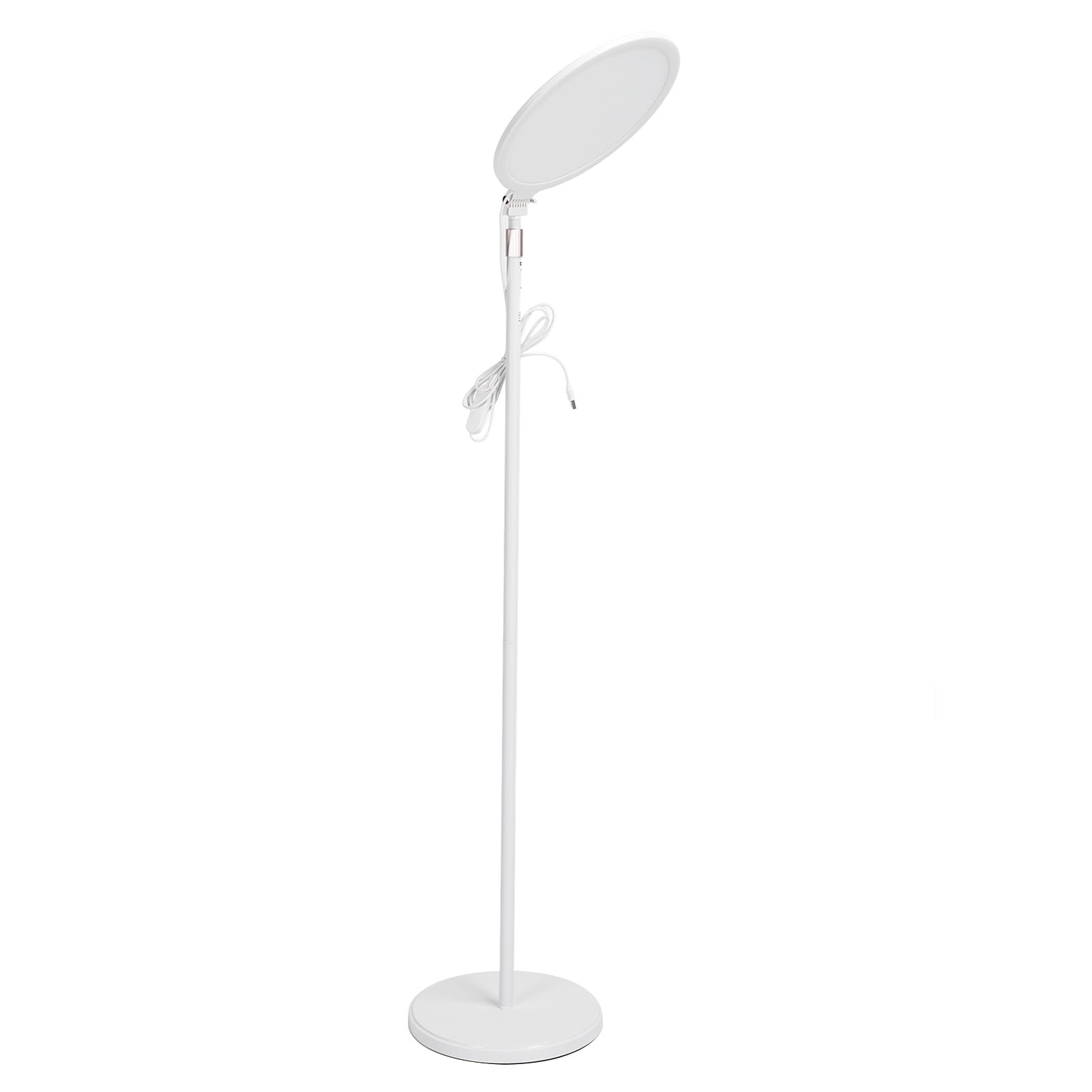 10 Inch Selfie Ring Light with Stand - Dimmable LED Makeup Light, Energy Saving, Anti-Blue Light, No Flicker for YouTube, TikTok, Live Streaming & Photography