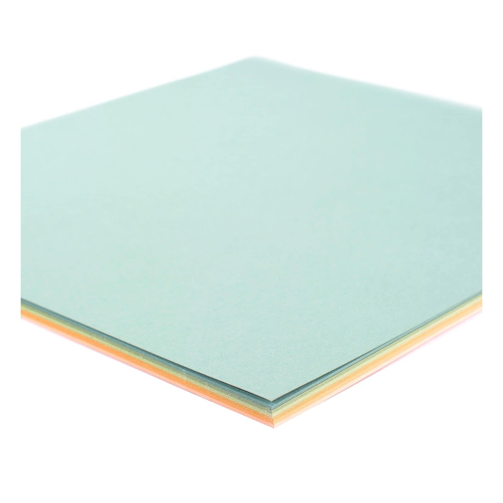 Vaessen Creative Florence Textured Cardstock Paper - Beach Tones, 216 GSM, 12x12 Inches (30.5x30.5cm), 24 Sheets for Scrapbooking, Card Making, Die Cutting | Premium Craft Paper for DIY Projects, Wedding Invitations, Home Decor & Paper Crafts
