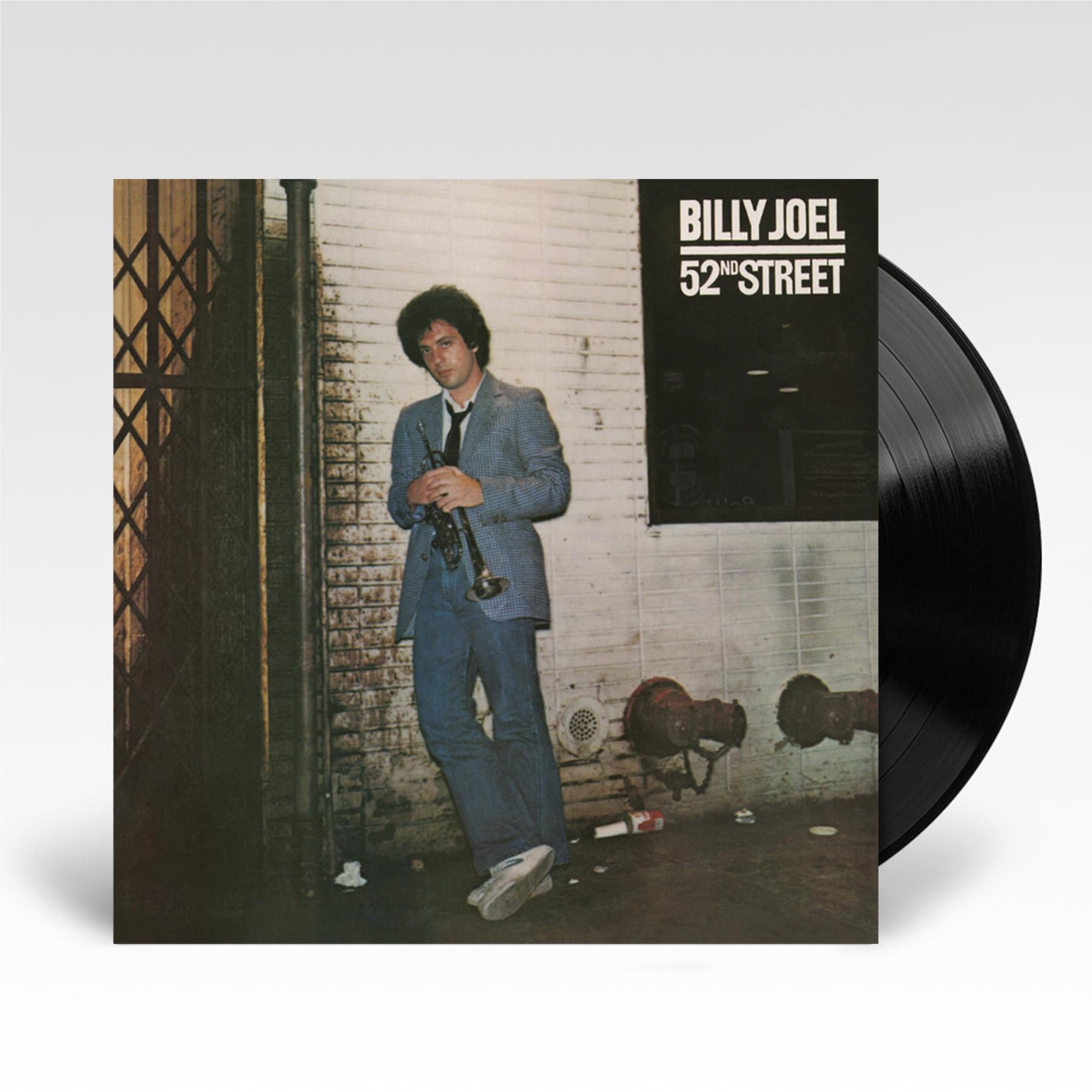 52nd Street by Billy Joel - Limited Edition Vinyl LP (Reissue) - Perfect for Jazz & Rock Music Collectors & Home Listening