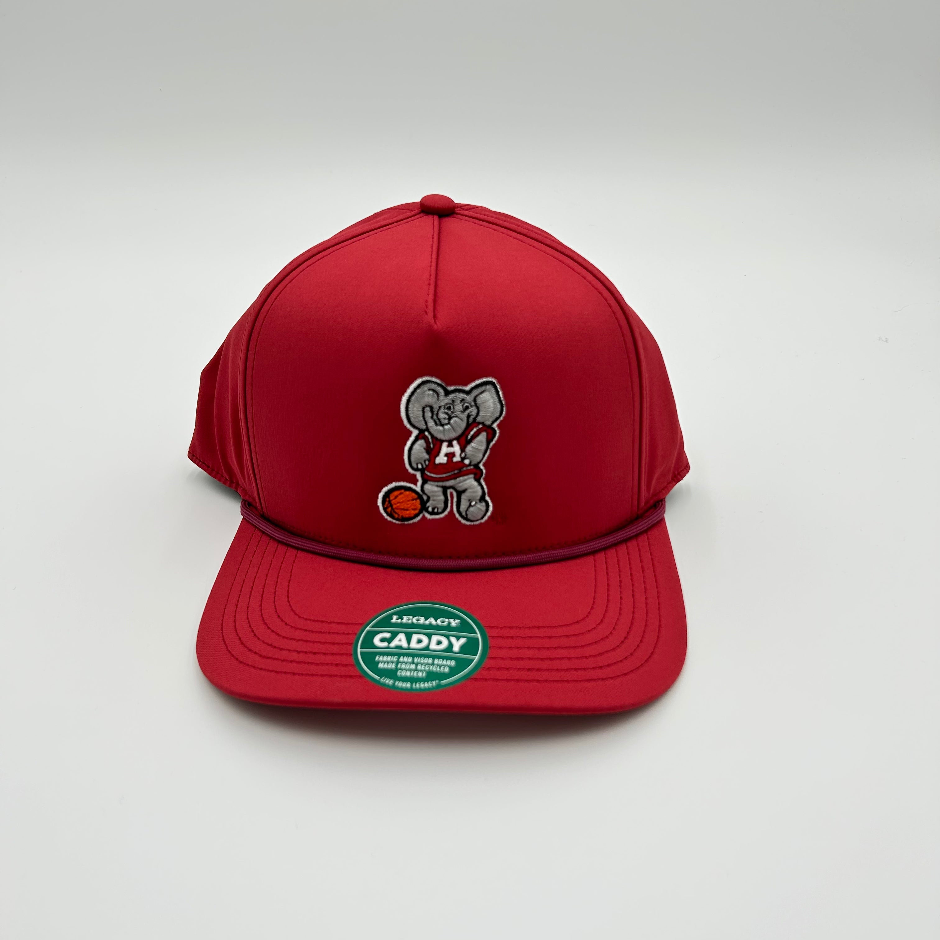Alabama Crimson Tide Legacy Caddy Basketball Hat - Adjustable Snapback Cap for Men & Women - Perfect for Games, Tailgating, and Fan Gear Collection